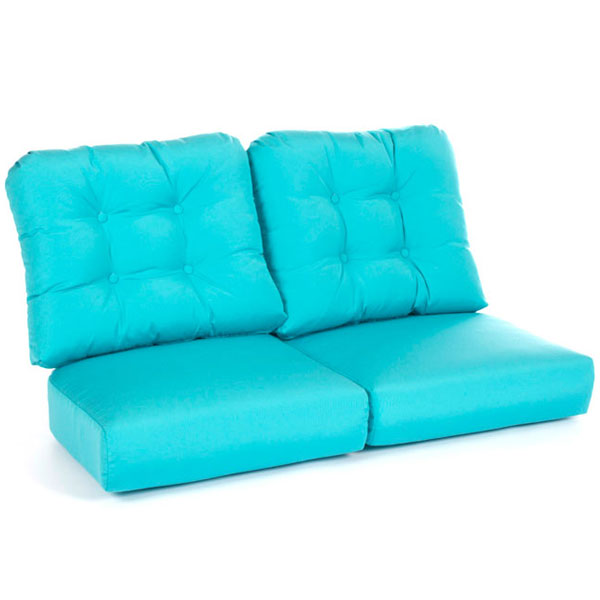 Lloyd Flanders Reflections Loveseat Replacement Cushion (4PC) - Image 2